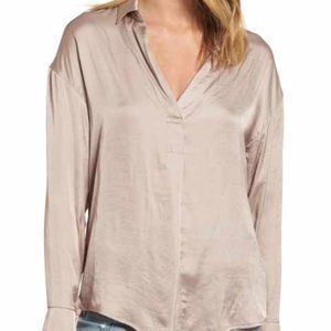 2/$15 Lush satin henley